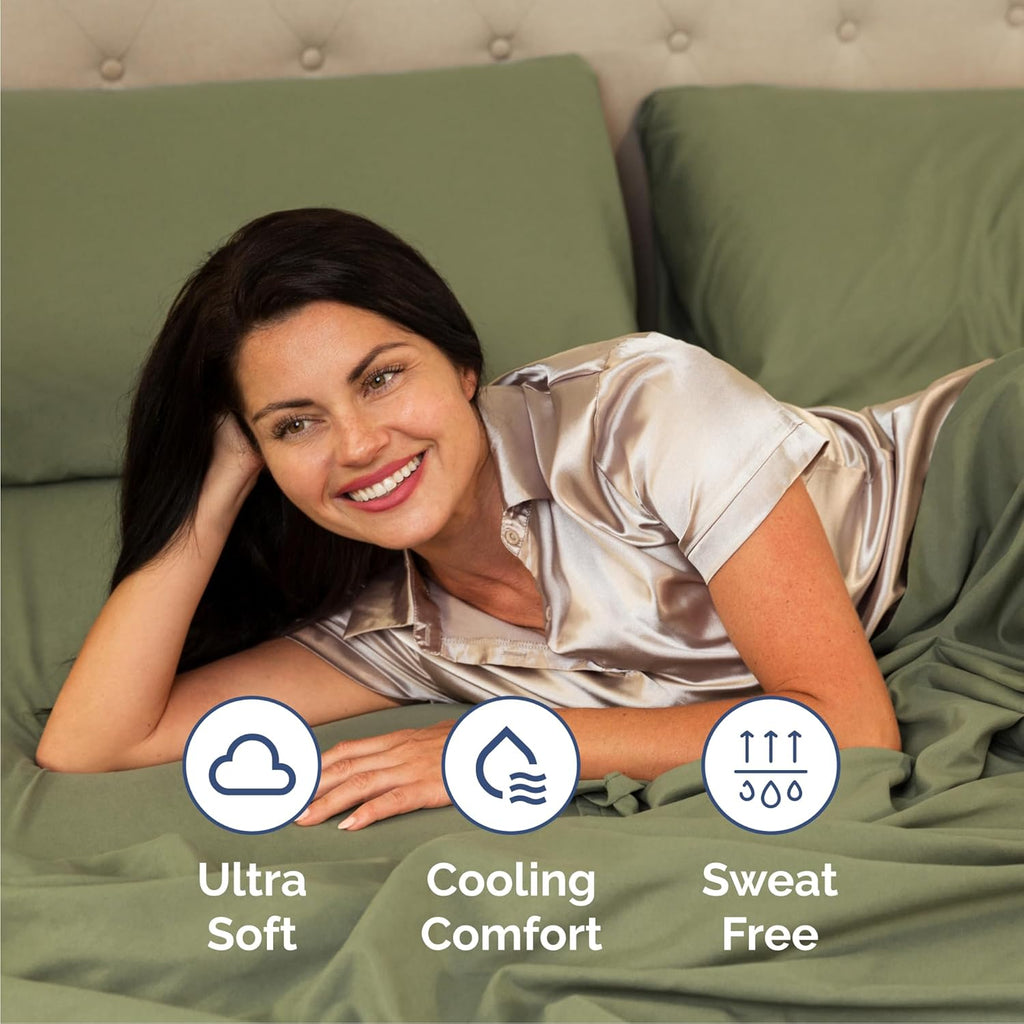 CGK Unlimited 4-Piece Microfiber Bed Sheet Set