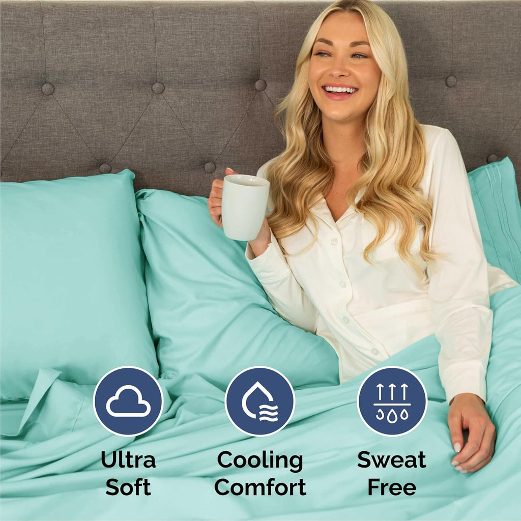 CGK Unlimited 4-Piece Microfiber Bed Sheet Set