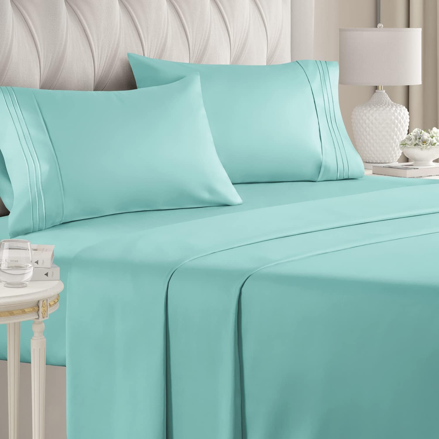 CGK Unlimited 4-Piece Microfiber Bed Sheet Set