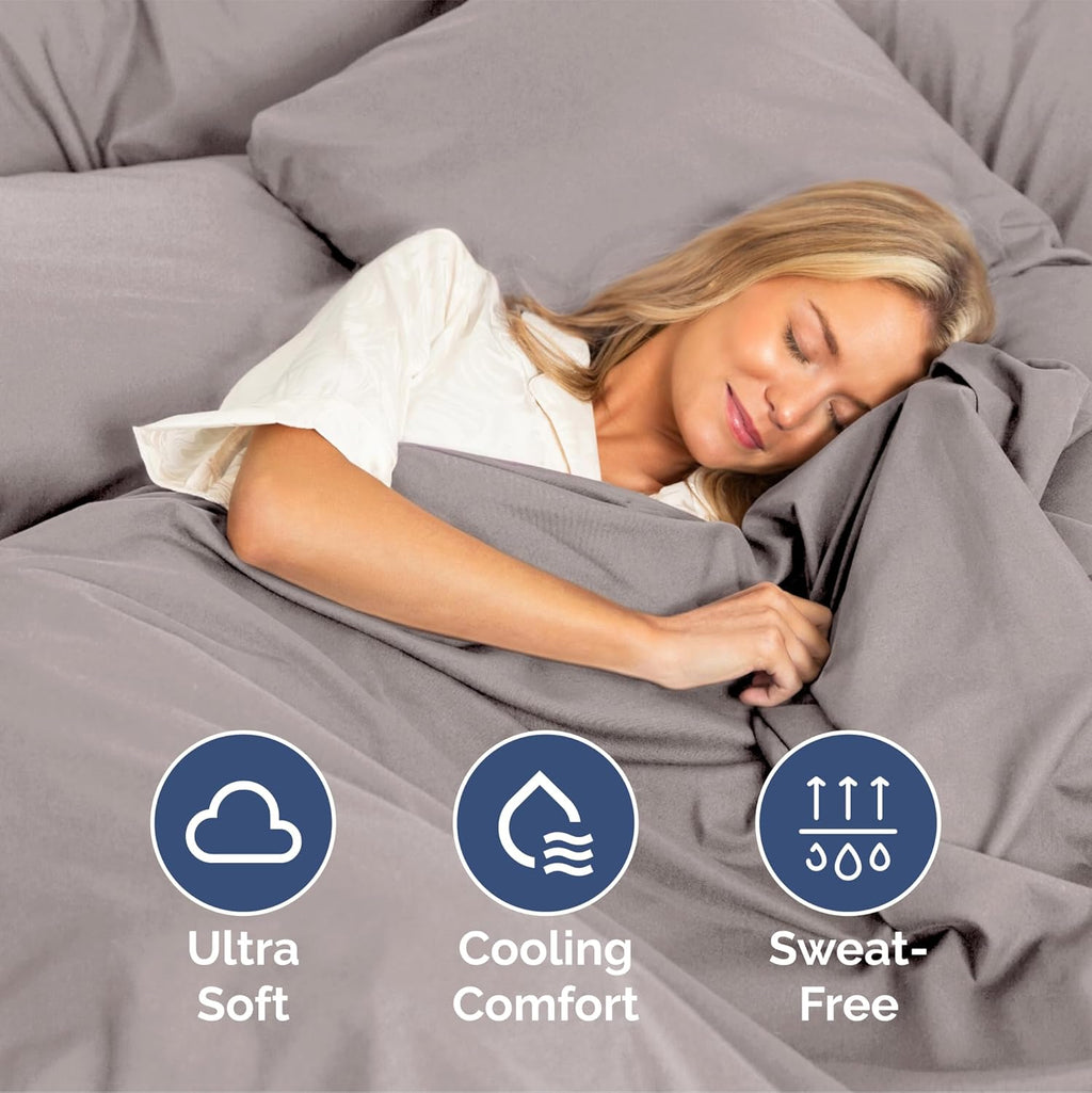 CGK Unlimited 4-Piece Microfiber Bed Sheet Set