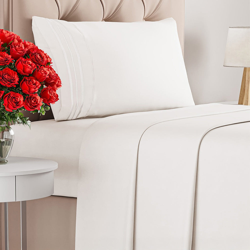 CGK Unlimited 4-Piece Microfiber Bed Sheet Set