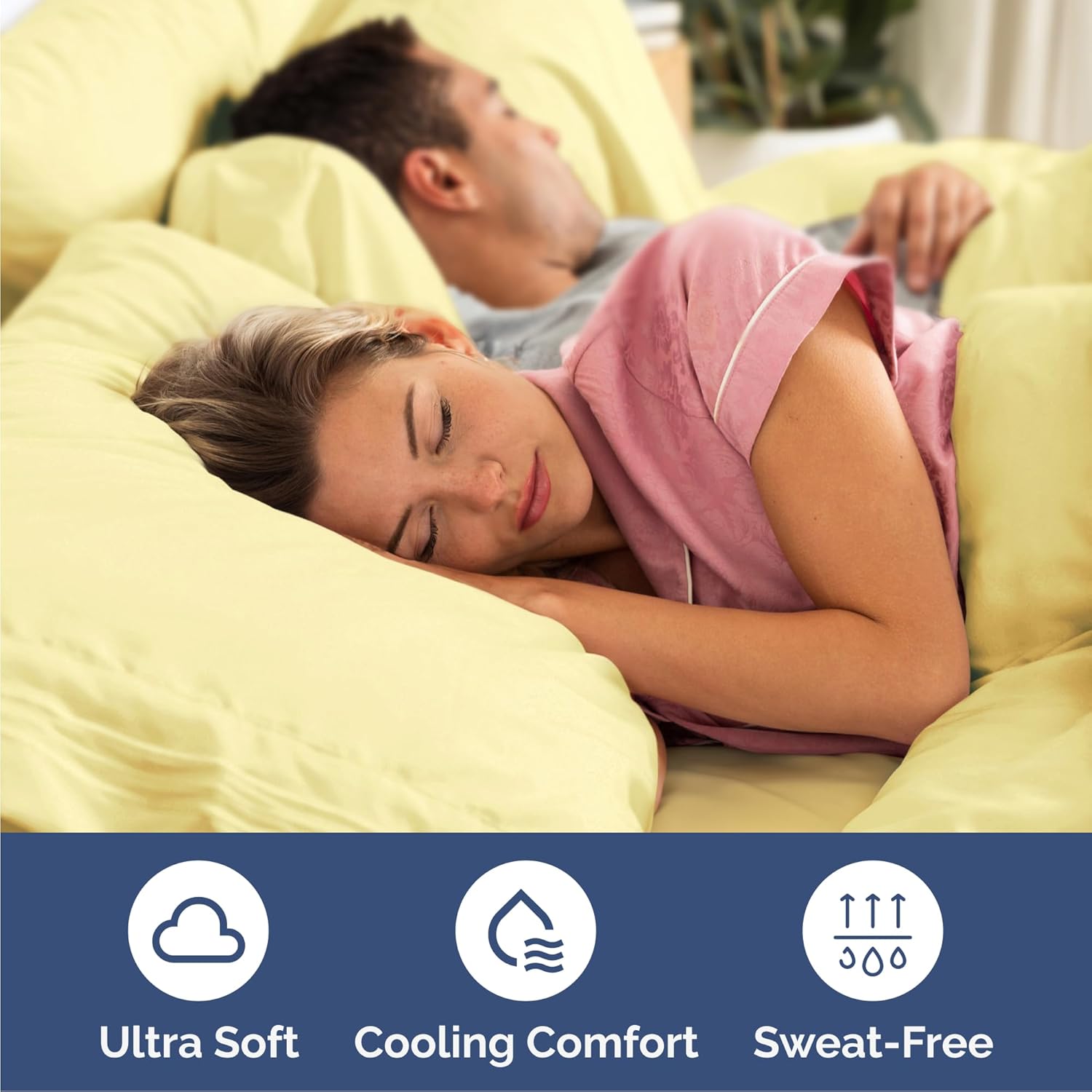 CGK Unlimited 4-Piece Microfiber Bed Sheet Set