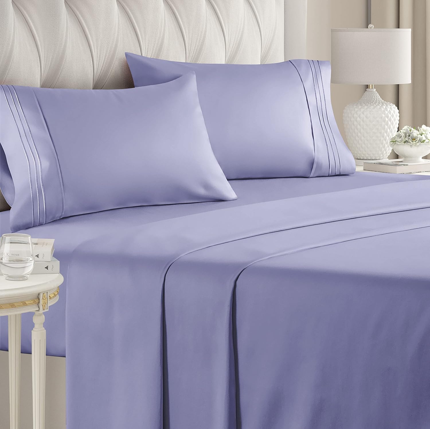 CGK Unlimited 4-Piece Microfiber Bed Sheet Set